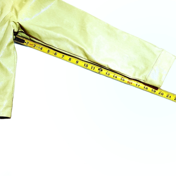 Vtg 80s 90s faux snakeskin neon jacket - Picture 10 of 12